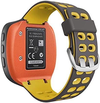Eidkgd colorido Sport Silicone Watch Band para Garmin Forerunner 310xt Watch Substitui Watch Strap