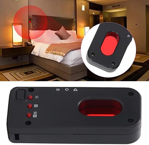 G99 Detector de alarme preto, uma chave portátil de 130dB e alarme de luz 0.8s de gatilho de gatilho Detecção de