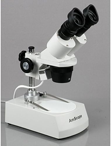 AMSCOPE SE306R-PY-P Digital Microscópio estéreo binocular digital, WF10X e WF15X, ampliação