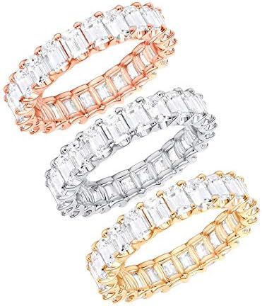 2023 Novo anel de moda feminino jóias de anel personalizado 3 cores Tamanho do anel de cobre 610 Tamanho do anel