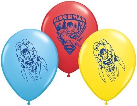 Grupo do Pioneer Party Licenciou oficialmente os balões de látex de 12 polegadas da DC Comics, 6-contam,
