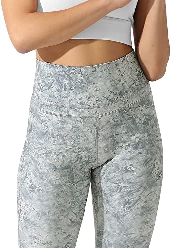 Leggings de ioga de cintura alta feminina ODODOS com bolso escondido, 28 de calças de ioga de treino