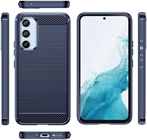 Dzxouui para Galaxy A54 5G Case Samsung Galaxy A54 5G Case com 2 pacote Protetor de tela Slim Fino de choque