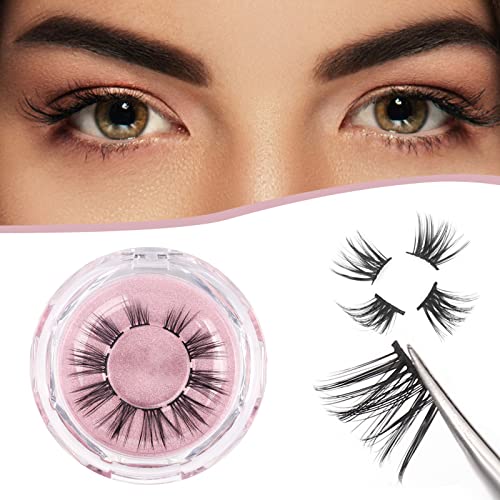 Cílios falsos segmentados reutilizados Criar para a maquiagem sexy dos olhos naturais para mulheres meninas