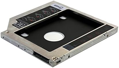 9,5mm SATA 2º HDD SSD Bandeja de estojo de disco rígido do disco rígido para laptop CD DVD-ROM Optical