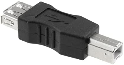 DGZZI USB 2.0 Adaptador AF/BM 2pcs USB 2.0 Uma fêmea para USB B Conversor de adaptador masculino