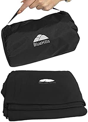 Bluehills Premium Premium Soft Ultra Compact Travel Blanket Value Pack Conjunto de 2 - Remando de voo de viagens