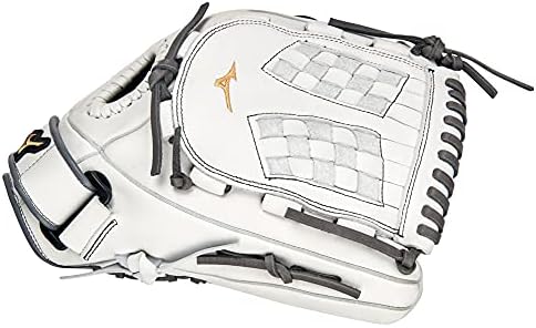 Mizuno GMVP1250PF4W MVP Prime Fastpitch Softball Glove 12.5 , Trident Web, Lançamento da mão esquerda,