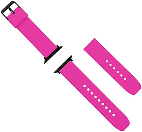 Banda de silicone speidel para uso com Apple Watch® Band 38mm 40mm 41mm 42mm 44mm 45mm Série Iwatch 1 2 3 4