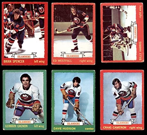 1973-74 O time de ilhéus do New York Islans de 1973 estabeleceu o New York Islanders VG Islanders