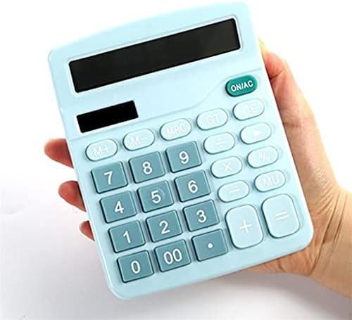 Calculadora Científica Digital HFDGDFK de 12 dígitos Calculadora solar de mesa Ferramenta de contabilidade