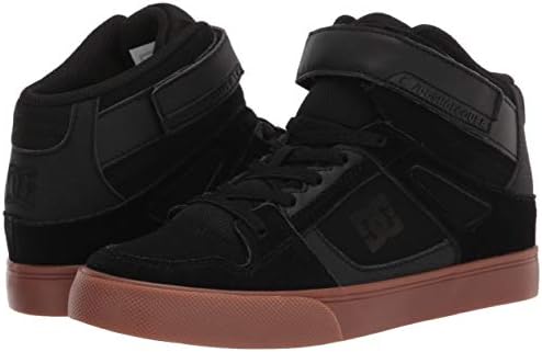Sapatos de skate EV Pure Pure Top de DC Boy com alça de tornozelo e cadarços elásticos