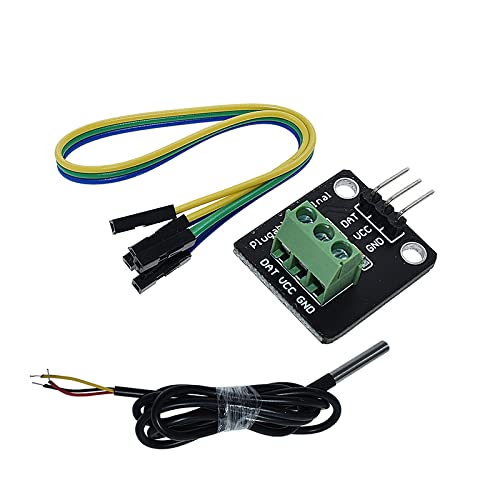 Sinkr ds18b20 kit de temperatura do sensor de temperatura DS18B20 Sonda de temperatura à prova d'água com cabo