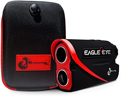 My Golfing Store Gen 3 Eagle Eye Laser Golf Rangefinder com inclinação - 800 jardas Distância - sistema de