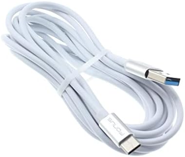 10 pés de comprimento Cabo USB Tipo -C Fio de alimentação do cabo USB -C Compatível com Motorola Edge -