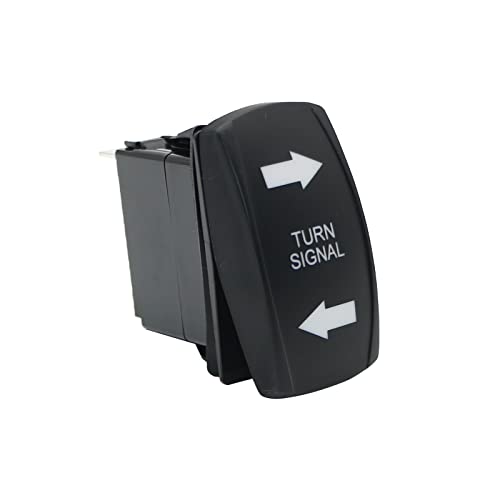Kit de sinal de giro, Universal UTV ATV SXS Turn Signal Horn Kit Street Kit Legal Rocker Switch