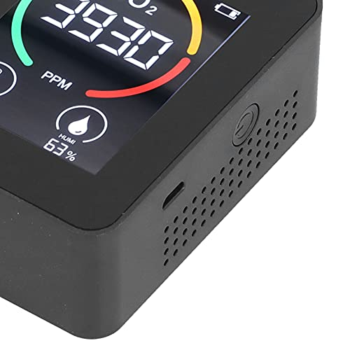 Medidor de CO2, Smart amplamente utilizado Tela colorida BT Detector de ar Monitor de qualidade do ar para uso