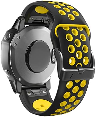 DJDLFA Sport Silicone Watch Band para Garmin Fenix ​​7x 7 6x 6 Pro 5x 5plus S60 935 RELUMENTO RÁPIDO 22 26mm