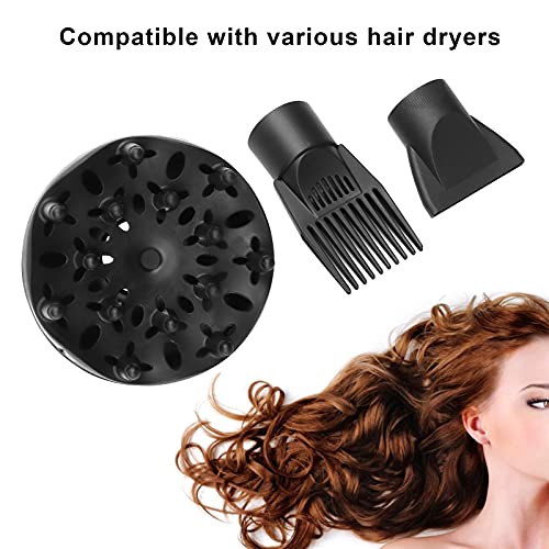 A fixação do difusor do secador de cabelo, o gabinete do secador de cabelo conjunto de bico de cabelo plástico