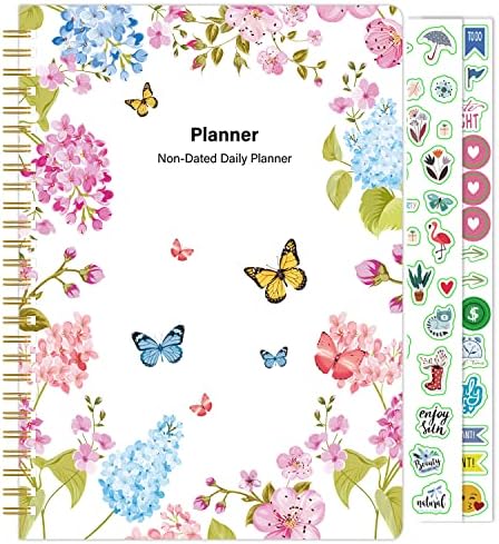 Croffxly Weekly & Monthly Butterfly Planner para organização e planejamento para aumentar a produtividade, gerenciamento