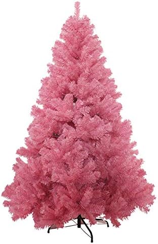 Árvore de Natal artificial de decoração de Dulplay, abeto premium articulado com pernas de metal sólido fibra