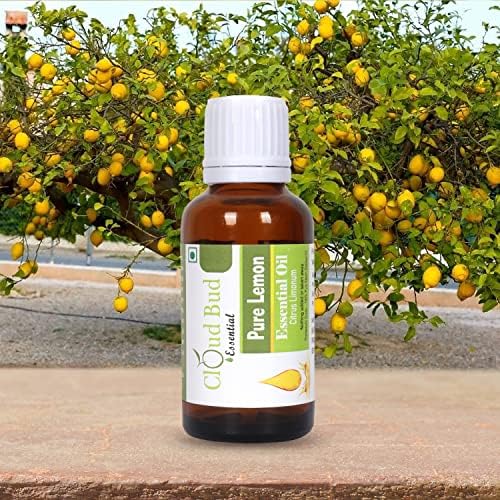 Oil de limão de limão puro de nuvem 630ml - citrus limonum