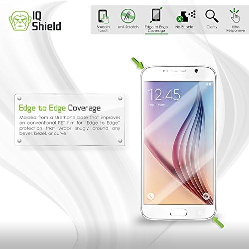 Protetor de tela de Shield IQ Compatível com o filme transparente de Samsung Galaxy A5 Liquidskin Anti-Bubble