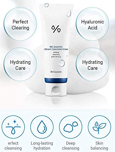 [Dr.CEURACLE] Pro Balance Creamy Cleansing Foam | Limpador complexo de probióticos | Minimizador diário