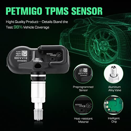 42607-06020 TPMS Sistema de monitor de pressão dos pneus 315MHz Sensores PMV-C010 Para Toyota
