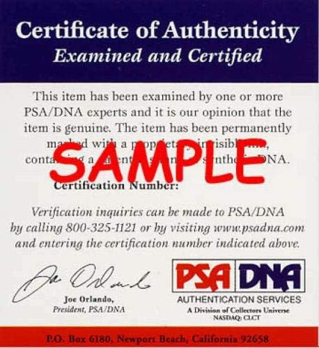Sparky Anderson PSA DNA COA assinou 8x10 Tigres Autograf