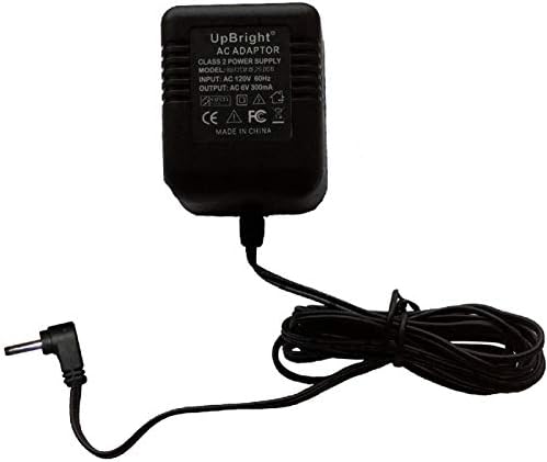 Adaptador AC de 6V CA Compatível com U060030A12V US-0603 SIL VTECH AT&T DS6101 CRL82312 CRL82212