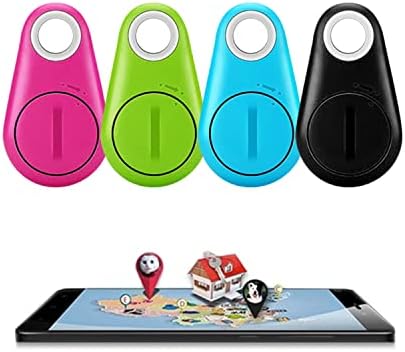 Pacote de 4 Pacote Bluetooth Anti-perdido Smart Bidirection Rastreador de alarme Paleira celular Pet