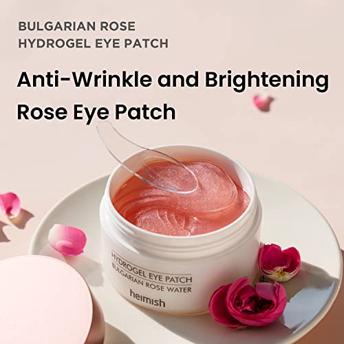 Patch de olho rosa búlgaro heimishish | Sob remendos para os olhos para olhos inchados | Almofadas de gel