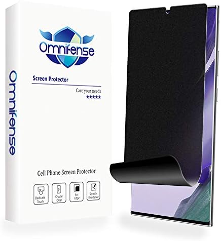 Omnifense Galaxy Note 20 Protetor de tela Matte Privacy Soft Film, acabamento fosco de superfície anti -brilho