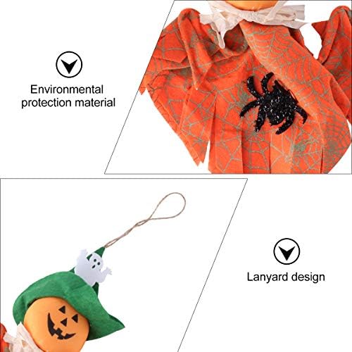 Aboofan 1 PC Halloween Pumpkin Hanging Decor for Home Party Party Favor