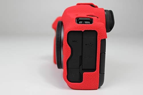 Capa de câmera em gel de silicone compatível com cânone eos r5 borracha protetora de tampa de capa de câmera