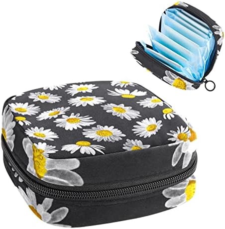 Bolsa de armazenamento de guardanapos sanitários, bolsa de kit de época para escola, bolsa menstrual