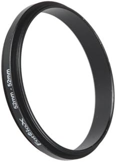 Fotodiox 52mm -52mm, 52-52mm de anel reverso em close-up, anel de metal preto anodizado, para Nikon,