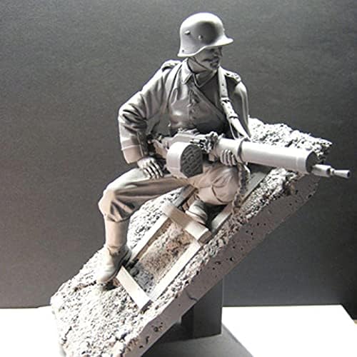 SPLINDG 1/16 Resina Figura Modelo de Soldado Modelo da Segunda Guerra Mundial Soldier Resina Modelo