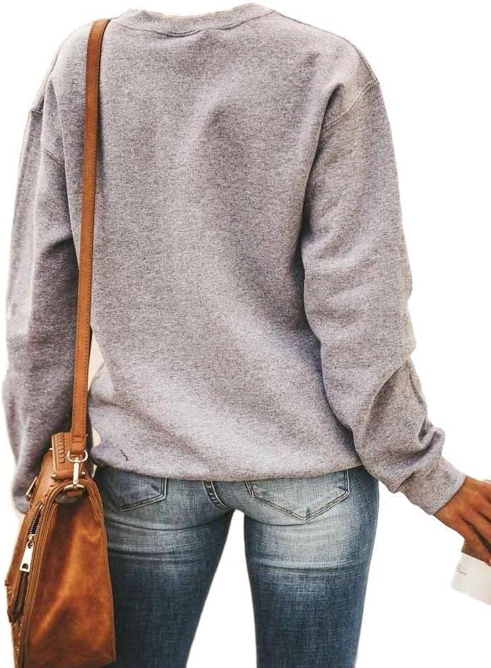 Swetershirtshirtshirts para mulheres Pullover com capuz de lã de lã de manga longa de manga longa Jumper de blusa de pescoço da tripulação