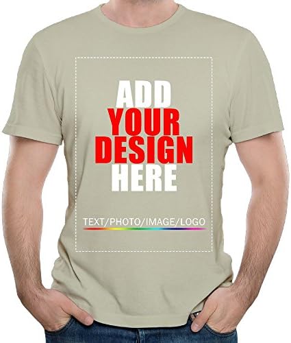 Camisetas personalizadas personalizadas, faça sua própria camiseta, camisetas personalizadas, adicione seu design/imagem/foto/texto