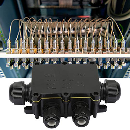 Caixa de cabo de junção à prova d'água plástico, cabo de gabinete elétrico IP68 Bloco de terminal de conexão