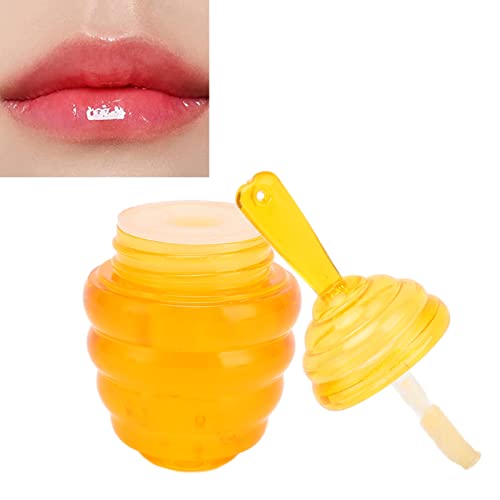 Óleo de brilho labial hidratante, óleo de lábio de mel duradouro hidratante hidratante Alto Bálsamo para lábios