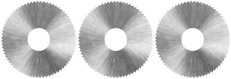 Lyxdwrc 3pcs hss serra lâminas de 75 mm 72t roda de corte circular 0,5 0,6 0,8 1,0 1,1 1,2 1,3 1,4