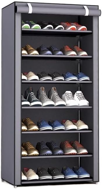 Organizador de sapatos Organizador de sapato Rack de sapato de sapato Multifuncional 7 Camadas Camadas Cabinete