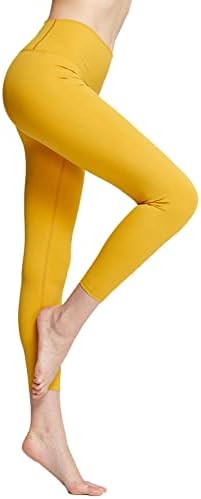 Ladies Yoga Calças Petite Mulheres personalizadas Soild Alta de cintura alta Leggings Executando o treino de