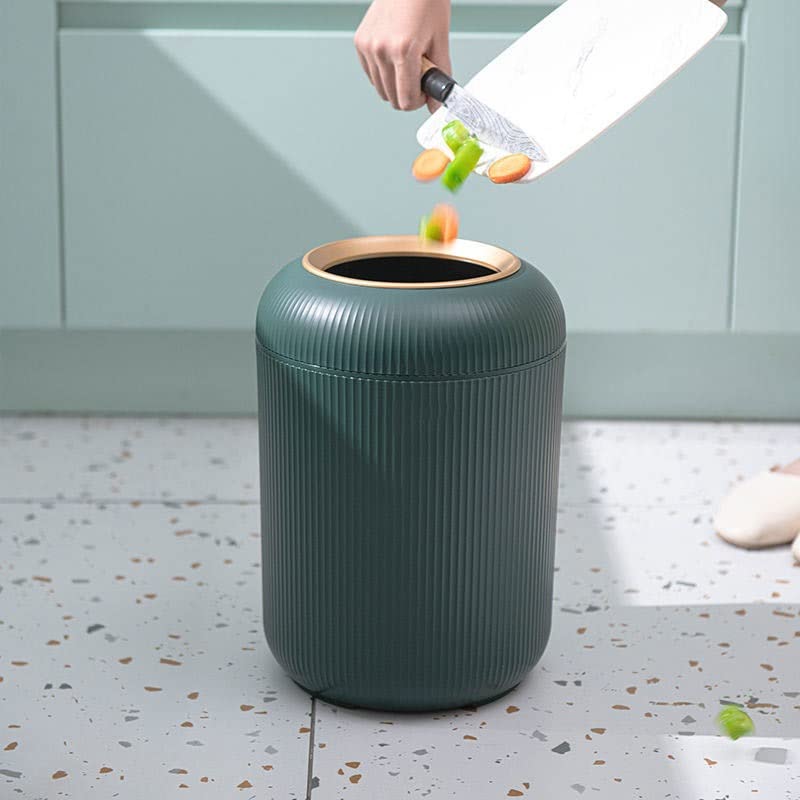 Liruxun lixo lata de bedroom tipo prensa de lixo balde de armazenamento de banheiro cesta de papel