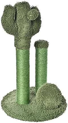 Basics Cactus Cat Scrtanding Post com bola pegada, 25,6 polegadas