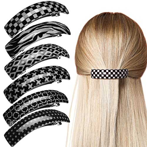 Willbond 6 peças Barretas de cabelo para mulheres Clipes de cabelo Acessórios para cabelos femininos Cabine de