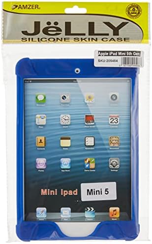 Caso de silicone robusto à prova de choque da Amzer para iPad Mini 5th Gen 2019 - Blue